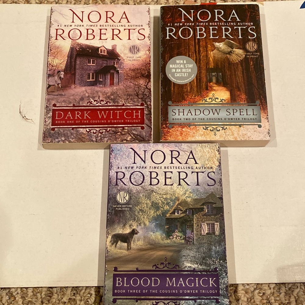 NWT Lot of 3 Books from “The Cousins O’Dwyer Trilogy,” Paperbacks